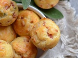 Mini cakes lardons et sauge #apéro