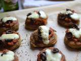 Mini galettes de pommes de terre façon pizza #partenariat