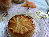 Mini galettes des rois à la crème d'amande et à l'orange confite