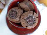 Mini muffins chocolat cerises