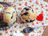 Muffins aux fruits rouges