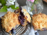 Muffins myrtilles crumble