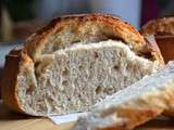 Pain au levain, seigle et miel