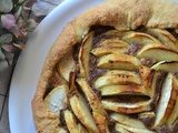 Pâte à tarte au levain et pommes