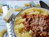 Pâtes sauce bolognaise végé champignons #végétarien