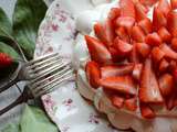 Pavlova aux fraises