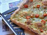 Pizza al pesto