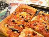 Pizza champignons jambon