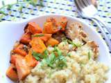 Poke Bowl potimarron chou fleur et quinoa #végé