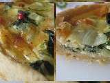 Quiche aux blettes et au fromage