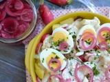 Salade de chou fleur pommes de terre radis et oeuf #végétarien