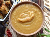 Soupe de fèves et carottes #végétarien