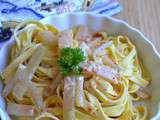 Tagliatelle au chou rave