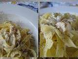 Tagliatelle au gorgonzola