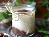Tapioca au coulis de fraises