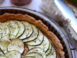 Tarte à la courgette et moutarde au piment d'Espelette Jours Heureux