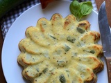 Tarte à la courgette sans pâte #végérarien