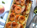 Tarte abricots pistaches