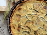 Tarte courgettes ricotta #végétarien