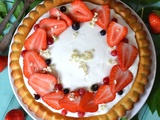 Tarte fraises yaourt