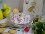 Tartinade radis et biscuits ail ciboulette Jours Heureux #partenariat