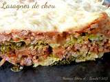  Lasagnes  de chou