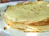 Crêpes sucrées