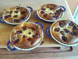 Petit dessert du jour : clafoutis tout petits