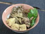 Nabe au kiritanpo et poulet