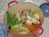 Nabe aux boulettes de poulet (tori nabe)