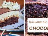 16 recettes de gâteaux au chocolat