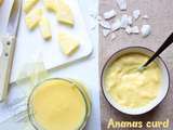 Ananas curd ou crème à l'ananas