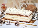 Bûche chococo : la bûche de Noël originale chocolat noix de coco