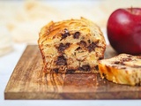 Cake à la compote de pomme et pépites de chocolat - Sans beurre