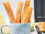 Churros sans friture, à la machine