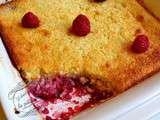 Clafoutis framboises et rose de Christophe Michalak