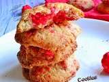 Cookies aux pralines roses