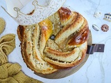 Couronne des rois Babka à la crème d'amande