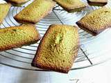 Financiers au thé matcha et... concours