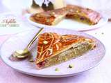 Galette des rois framboise pistache