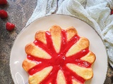 Gâteau citron et framboise