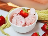 Glace à la fraise