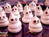 Meringues fantômes pour Halloween