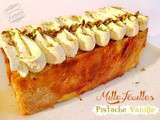 Mille-feuilles pistache et vanille