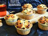 Muffins américains aux pépites de chocolat