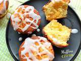 Muffins au citron coeur fondant