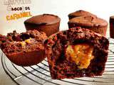 Muffins chocolat caramel