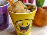 Mug cake crumble aux pommes et cannelle