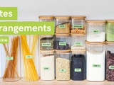 Organiser sa cuisine avec des boîtes de rangement