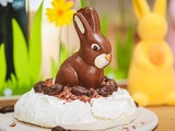 Pavlova de Pâques au chocolat